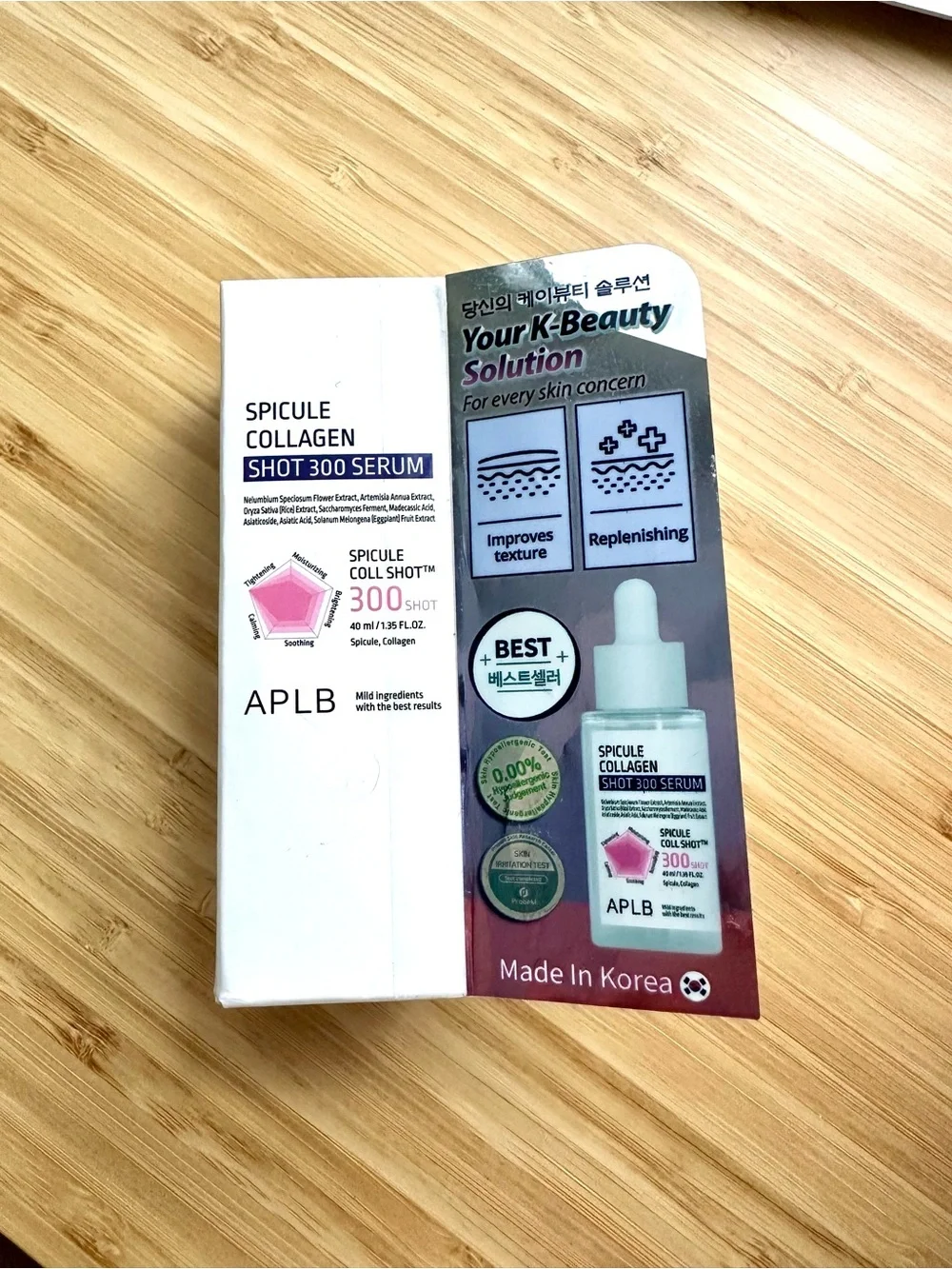 APLB Spicule Collagen Shot 300 Serum 40ml 1.25fl oz